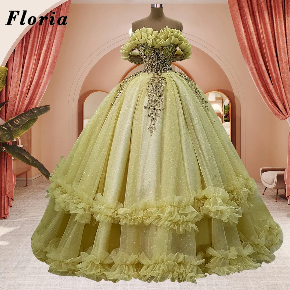 

Floria уникальное бальное платье вечерние платья турецкий Дубай Многоярусное платье с бусинами красная ковровая дорожка женское платье вечернее 2023