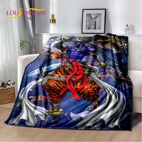 Cartoon Record of Ragnarok 2025 New Style Anime Blanket,Soft Throw Blanket for Home Bedroom Bed Sofa Travel Picnic Cover Kids 2