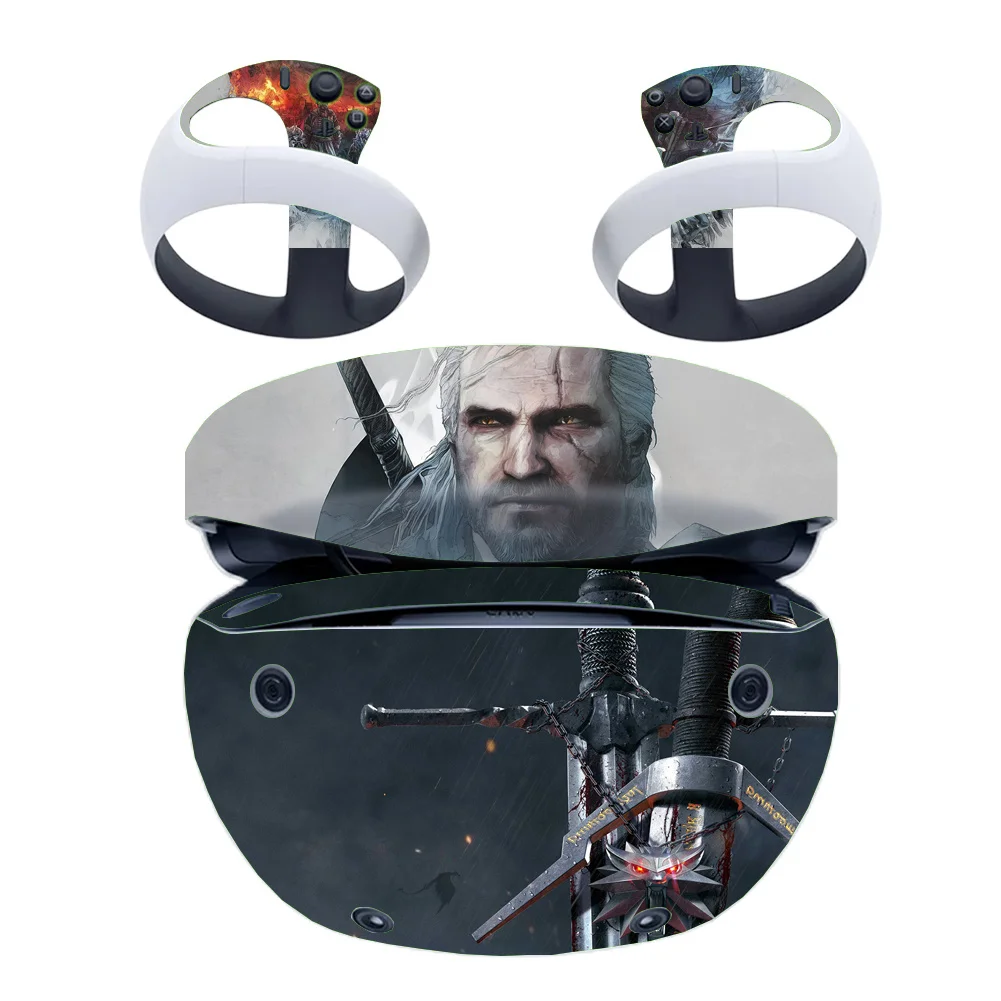 PS VR2 헤드셋 스킨용 비닐 스킨 스티커, PS VR2 보호 스티커, PS VR2 PVC 스킨용, 인기 게임 디자인