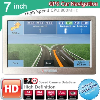 Navigatore GPS Portatile HD da 7 Pollici con Mappe 2026 per Europa e Russia, per Auto, Camion, Campeggio, Roulotte, Navigatore Sat Nav con Mappe Gratuite a Vita S20