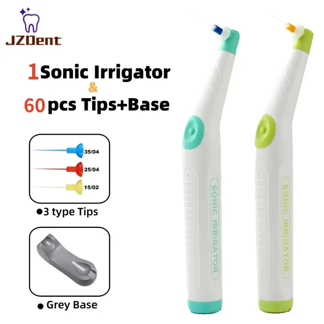 Dental Basic Instrument Endo Cleaning Odontologia Sonic Irrigator With 60 PCS Tips For Endo Root Canal Treatment