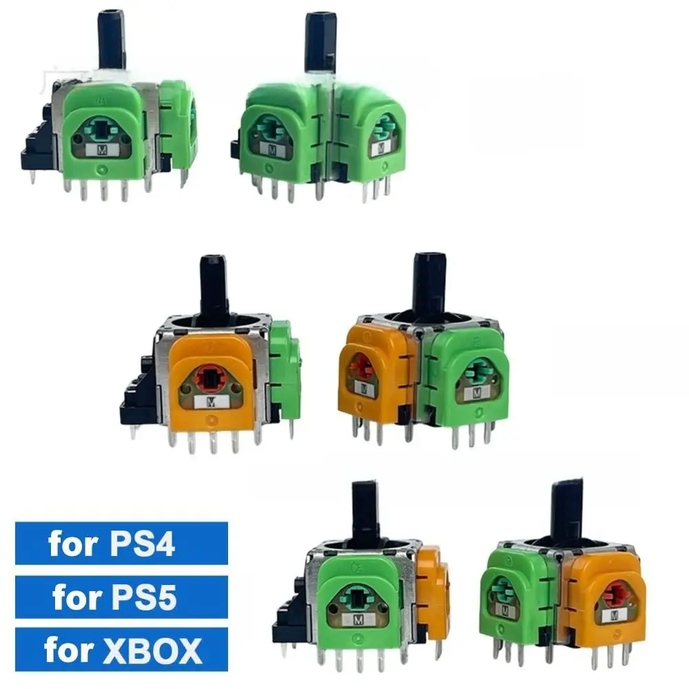 안티드리프트 TMR 전자기 조이스틱 고정밀 3D 아날로그 썸스틱 PS5/PS4/XBOX용 내구성 강화