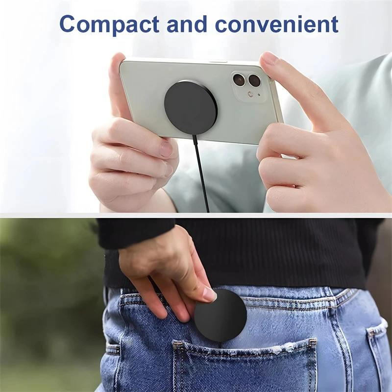 Magnetic Wireless Charger Pad USB Macsafe for iPhone 15 14 13 12 Pro Max Mini Fast Wireless Charging Dock Station Chargers magnetic wireless charger