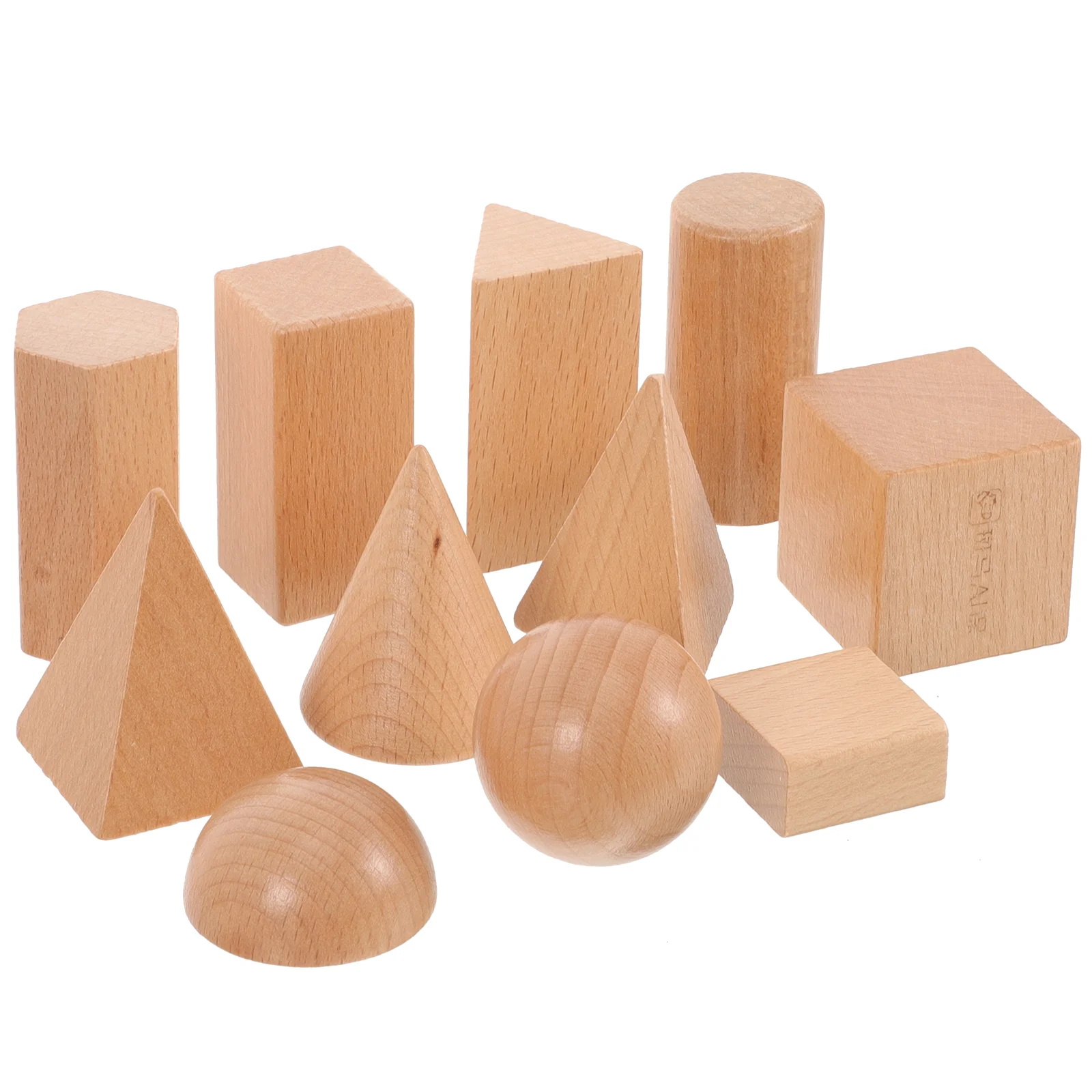 

Jojofuny Geometric Cube Photo Props 1 Sets 3D 3d Shape Manipulatives Geometric Solids Wooden Geometric 3d Shape Manipulatives