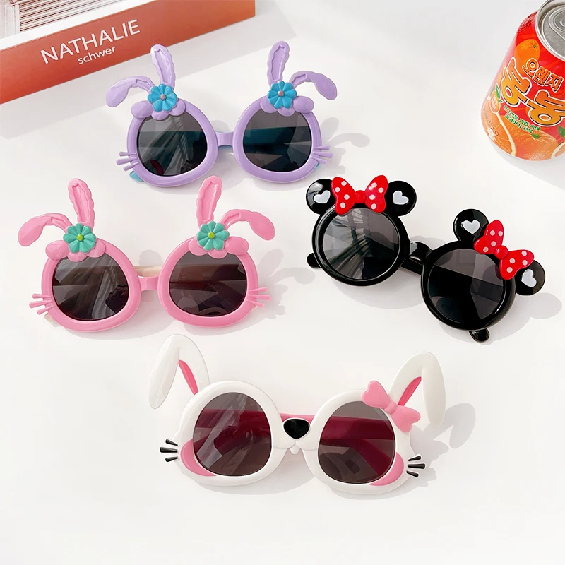 Children Cute Cartoon UV400 Sunglasses Boy Girl Colors Outdoor Kids Sun Protection Sunglasses Baby Sport Shades Glasses kids sunglasses children sunglasses