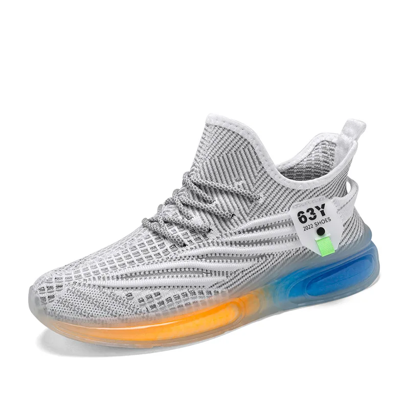 

Sports Shoes Men's Summer New Thin Section Men's Shock-Absorbing Running Shoes Men's Fashion Breathable Ultra-Light Casual Shoes