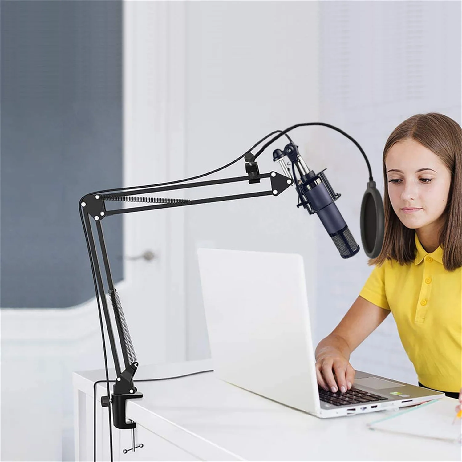 GAM-F34 High Quality 34-core Condenser Microphone Cardioid Large Diaphragm Condenser Microphone Live Recording