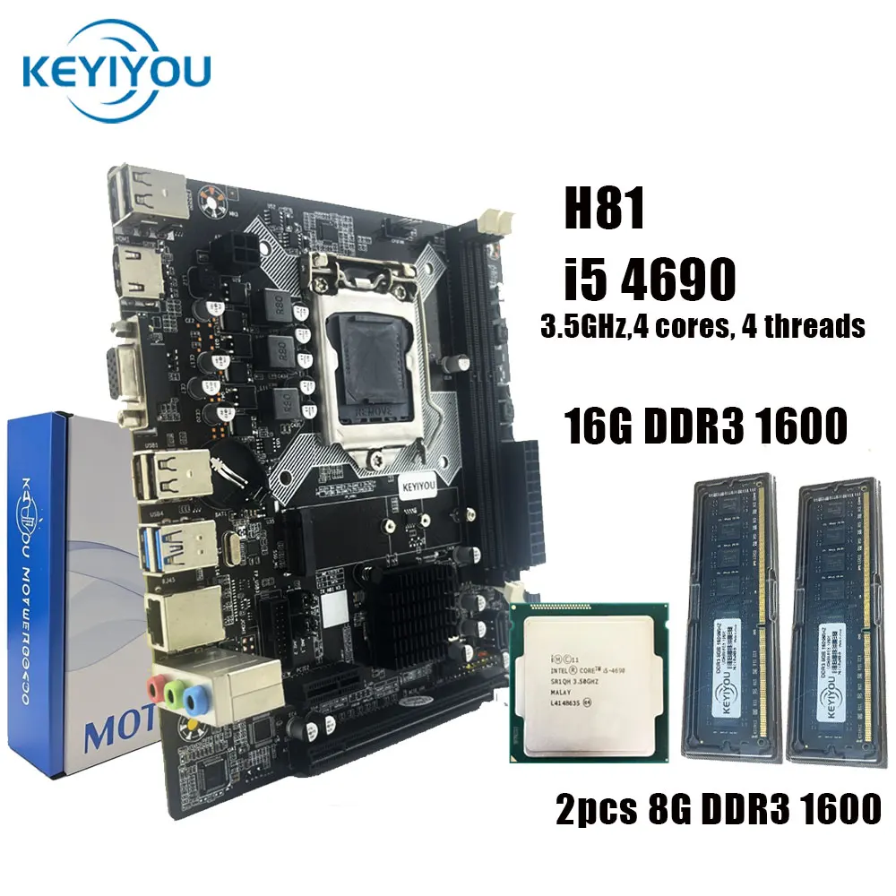 マザーボード、CPU、メモリ（H87、i7-4770K、16GB） CPU\u0026マザー\u0026メモリ 3点セット Intel Core i7-4770Kセット