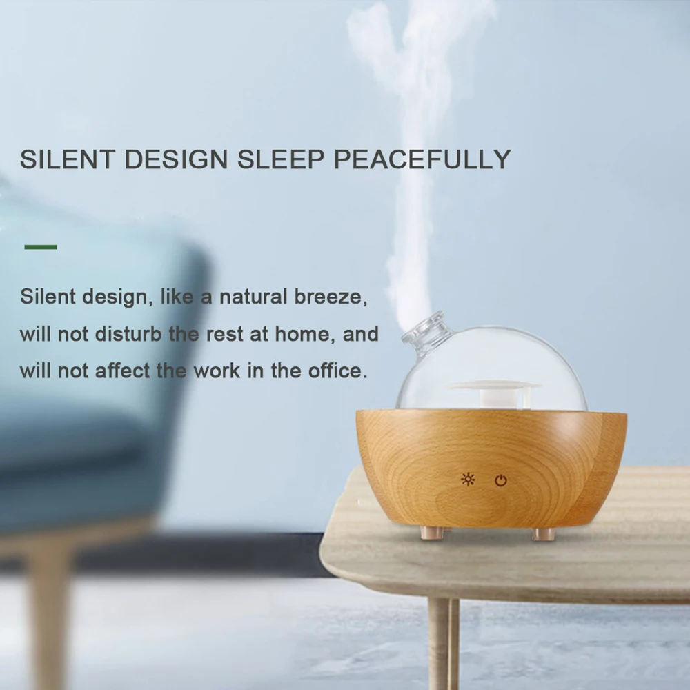 Aroma Diffuser With Essential Oil Atomiser And 7 Colour Lights_voghion.com