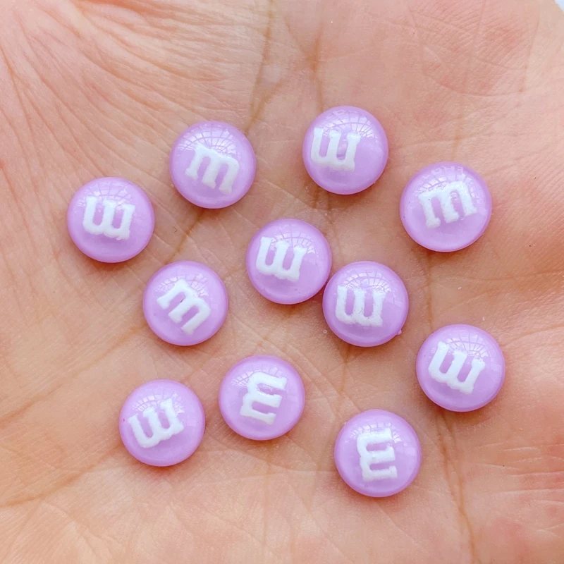 50 Stück süße 8 mm gemischte Mini-Süßigkeits-Nagel-Strasssteine, Edelsteine, Glitzer, Nagelkunst, Schmuck, Maniküre, Nageldekoration, Zubehör – Detail 4