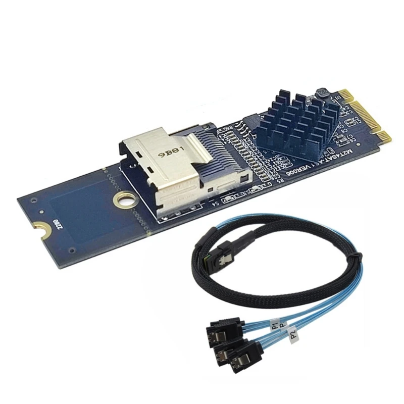 

Надежная работа Конвертер M.2 NVME в SFF8087 для компьютерных аксессуаров