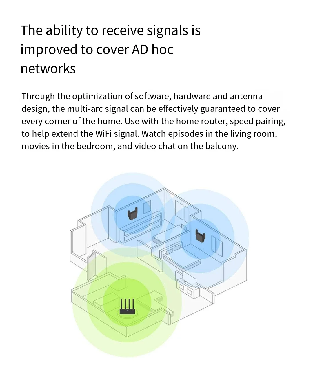 Xiaomi-mi Amplificador Wifi Pro 300mbps Repetidor Wi-fi Tampa de Sinal Wi-fi Extensor Roteador Roteador sem Fio Original - Imagem 5