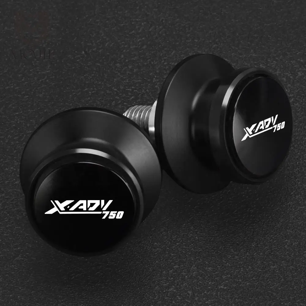 

XADV750 Motorcycles Accessible For Honda XADV750 XADV 750 2017 2018 8MM Swingarm Spools Rear Stand Screws Swingarm Sliders