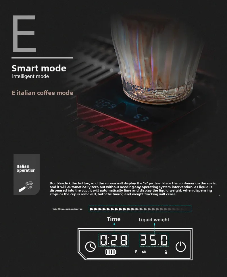Metal Digital Coffee Scale