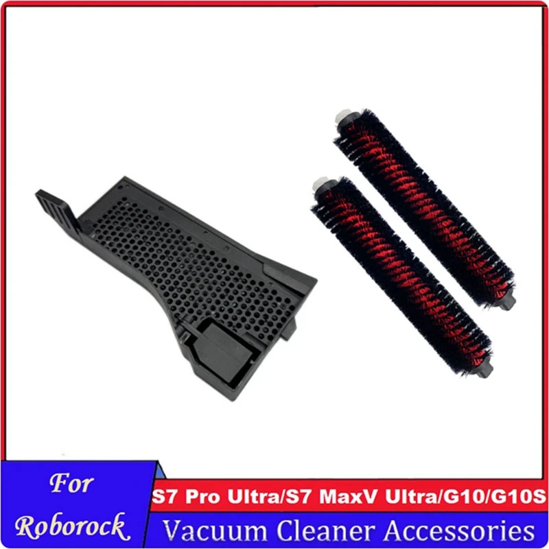 

Сменные детали для Roborock S7 Pro Ultra /S7 Maxv Ultra/ G10/G10S, прочная самоочищающаяся щетка для роботов и раковины с фильтром базовой станции