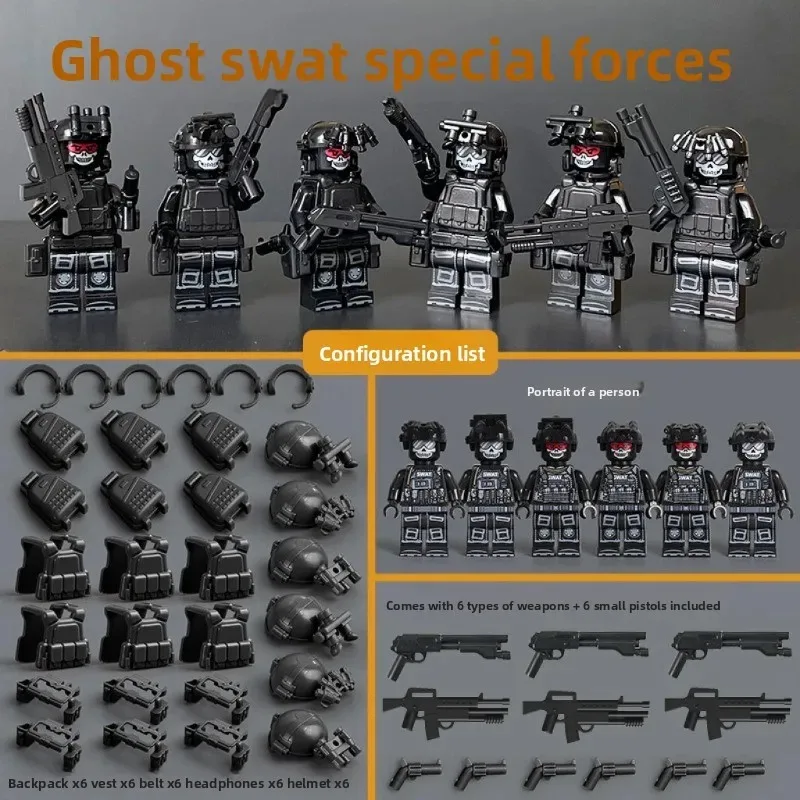 Building blocks, figures, humanoid dolls, toys, mini figures, humanoid dolls,children's toys,birthday gifts, cartoon characters. - 2