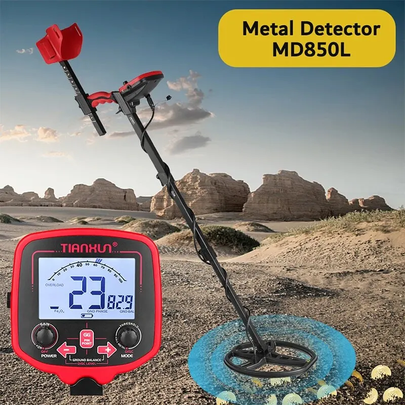 MetalDetectorTX850LGoldMetalDetectorHighPerformanceUnderground