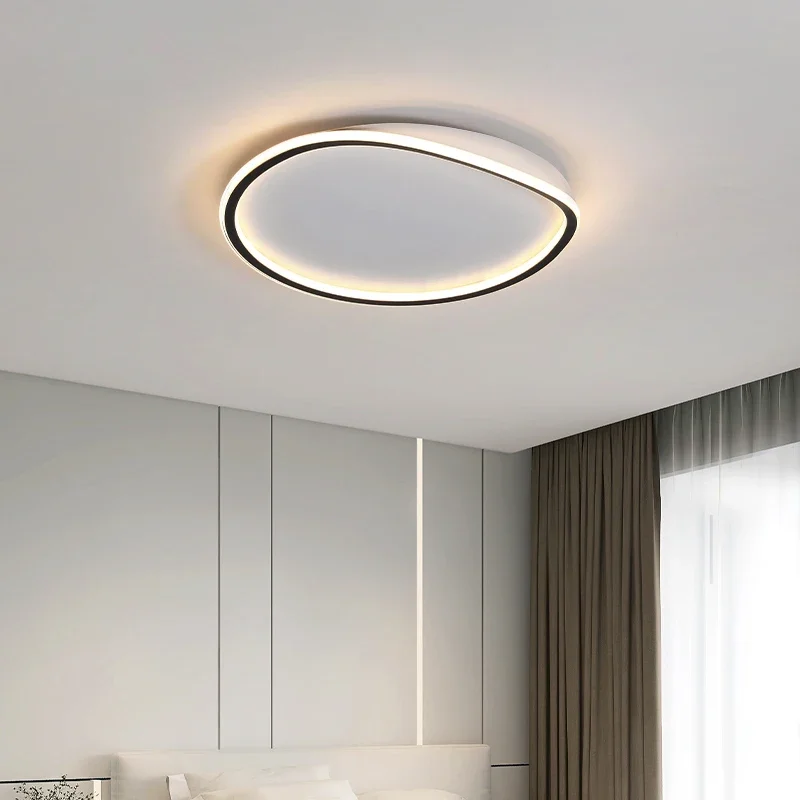 

Современный минималистичный светодиодный потолочный светильник, Круглый креативный для гостиной, кабинета, столовой, спальни в скандинавском стиле