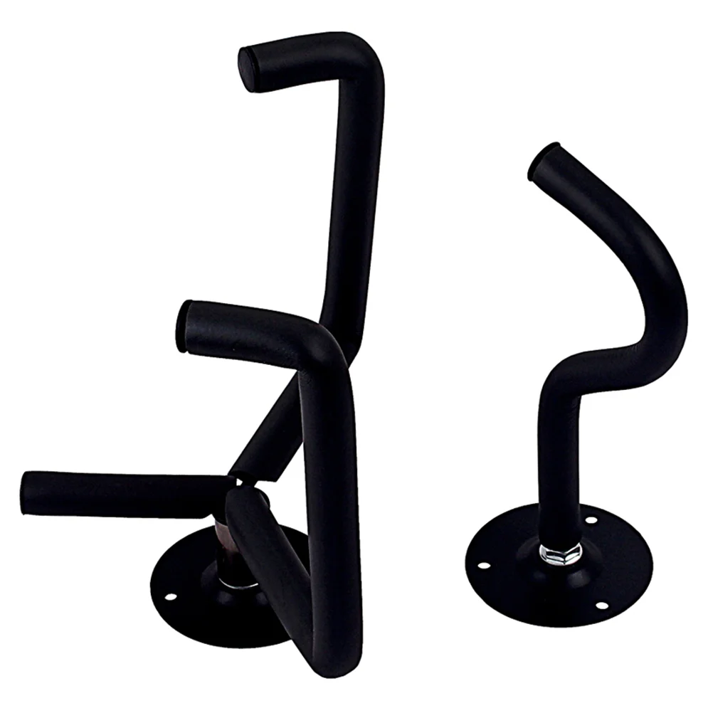 

2PCS Guitar Wall Mount Hanger Metal Guitar Wall Hook Holder Stand Bass Electric Guitar Horizontal Display Hook Rack Guitar