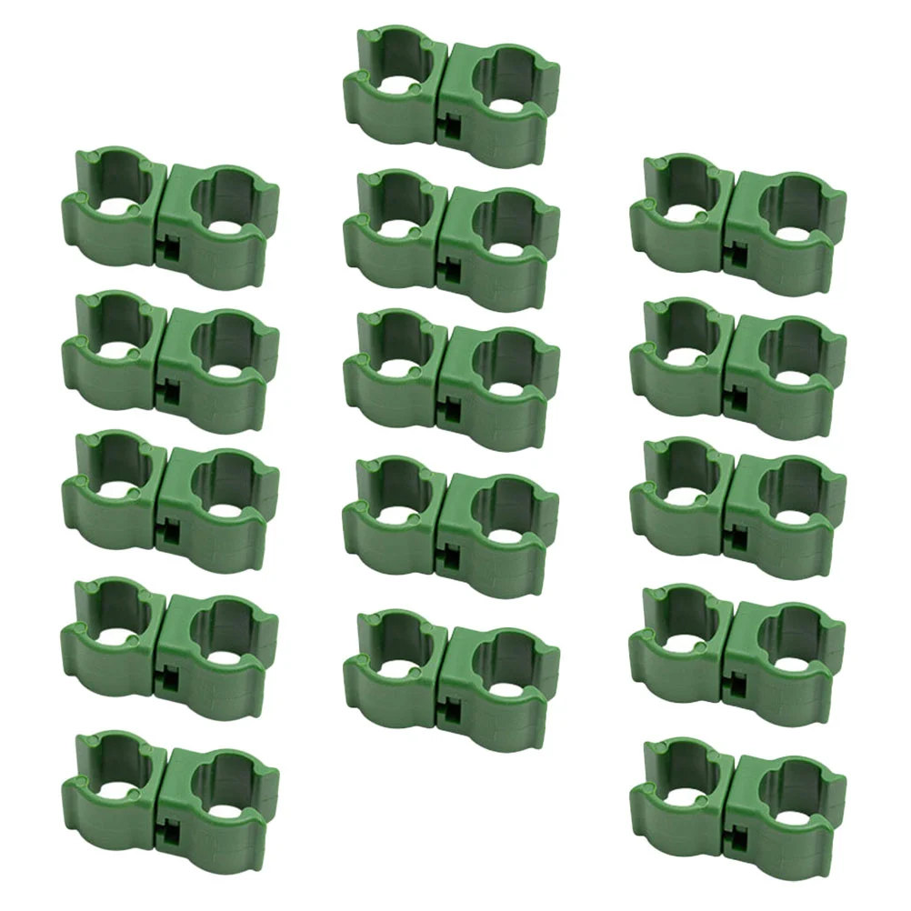 

50 Pcs Climbing Vine Bracket Accessories Gardening Supplies Trellis Connector Flower Fastener Buckle Rattan Plastic Stake Clip