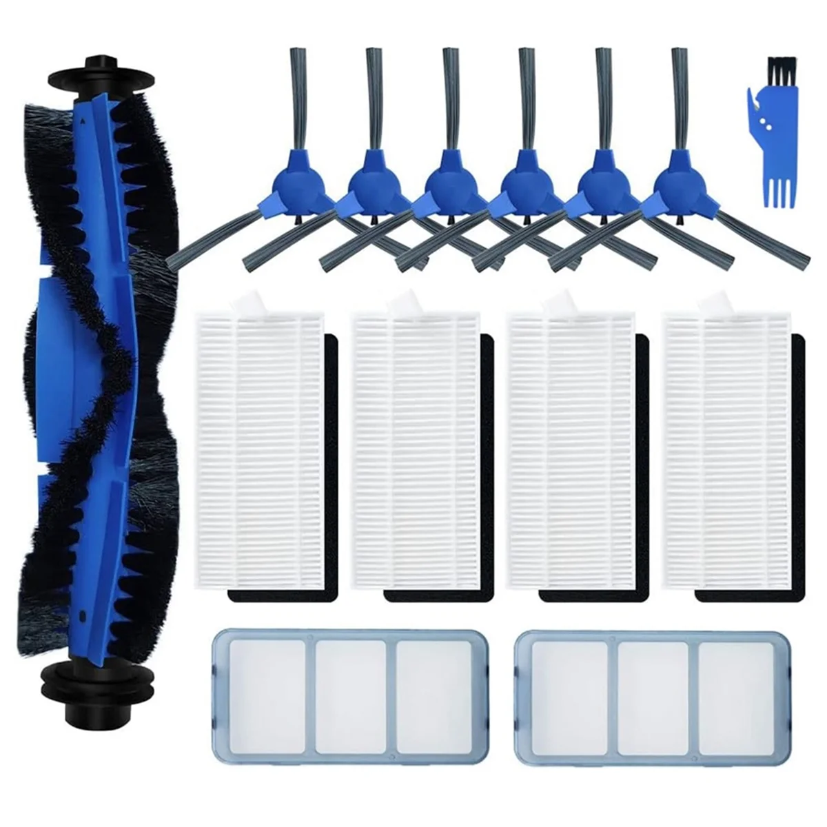 For Eufy Robovac 11S, 12, 15T, 15C, 25C, 30, 30C Robot Vacuum Cleaner Main Side Brush Hepa Filter Replacement Parts