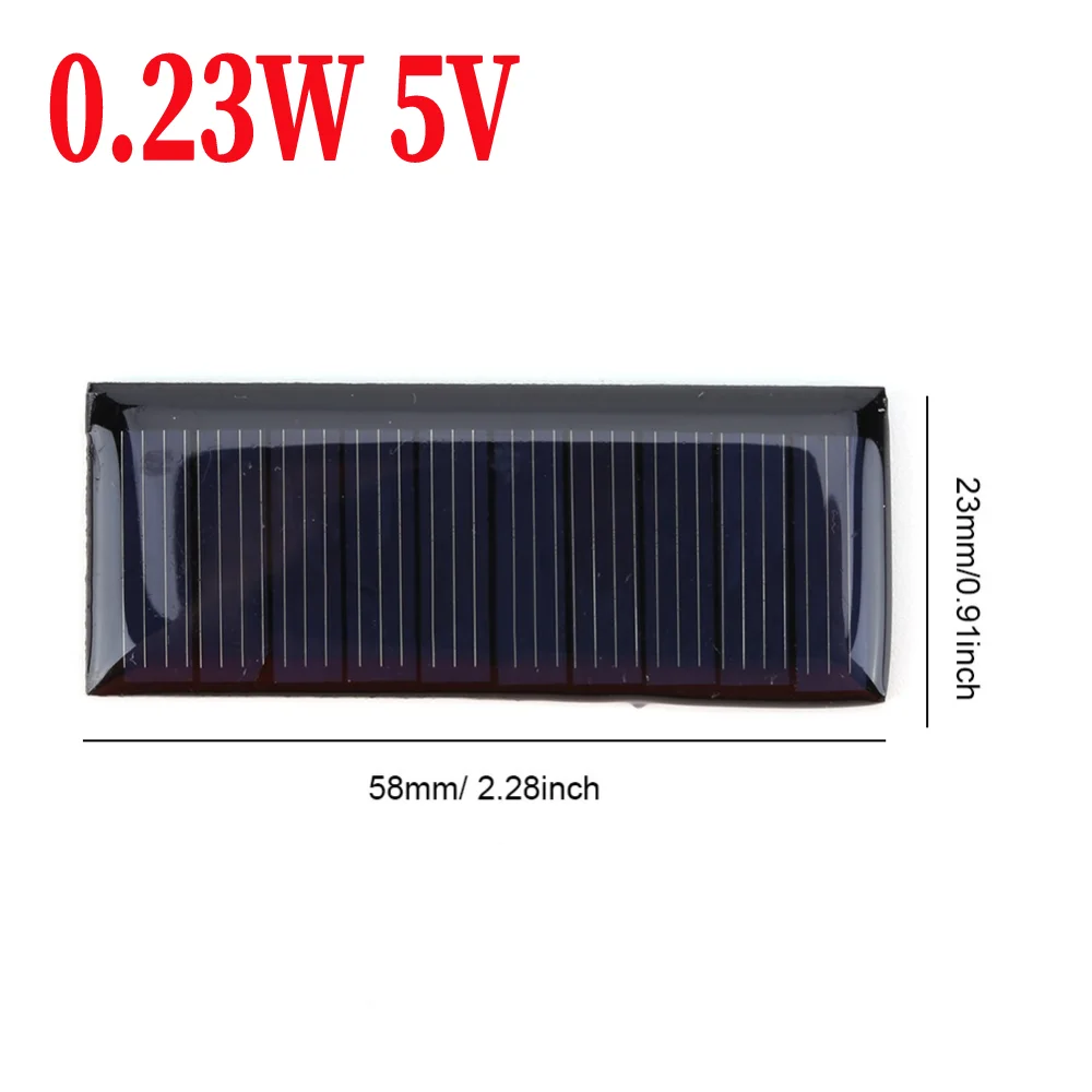ตัวเลือกสินค้า โซลาร์เซลล์ DIY ชาร์จมือถือ 5V 3W/2W/1.5W