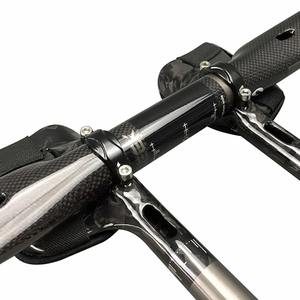 Carbon Fiber Aero Bars / TT Handlebars For Road & Triathlon Bikes - 31.8mm Clamp, Internal Cable Routing