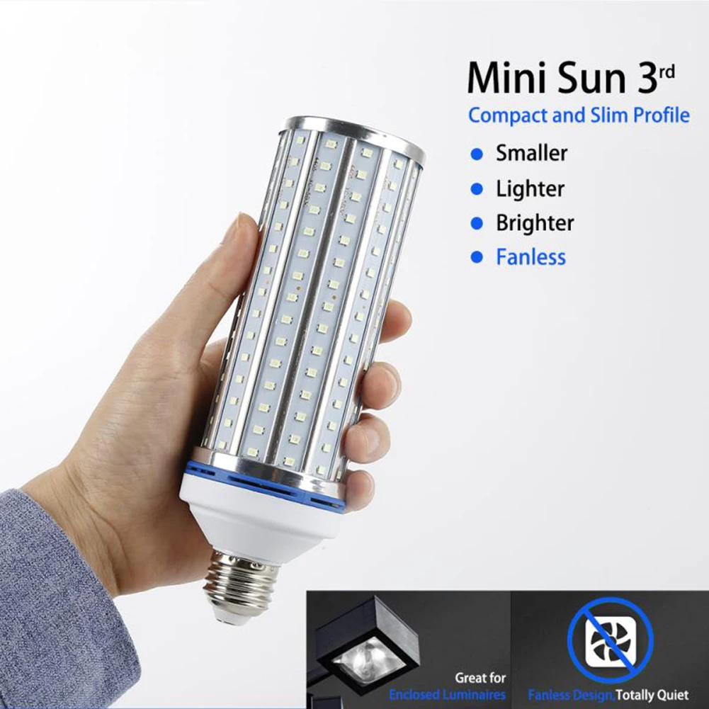 LED UVC Germicidal Corn Lamp Household Sterilization Disinfection Light Bulb Tube UVC Germicidal Light Sterilizing Lights 60W