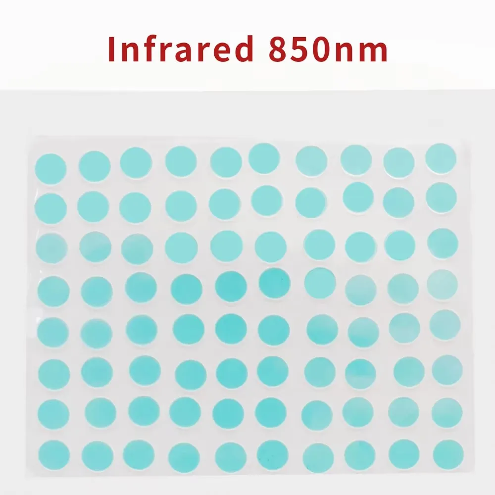 WGWK 850nm 940nm 905nm 유리 광학 필터 야간 투시 감시용 협대역 IR 차단 필터 45nm FWHM 700nm 롱패스 라운드 필터