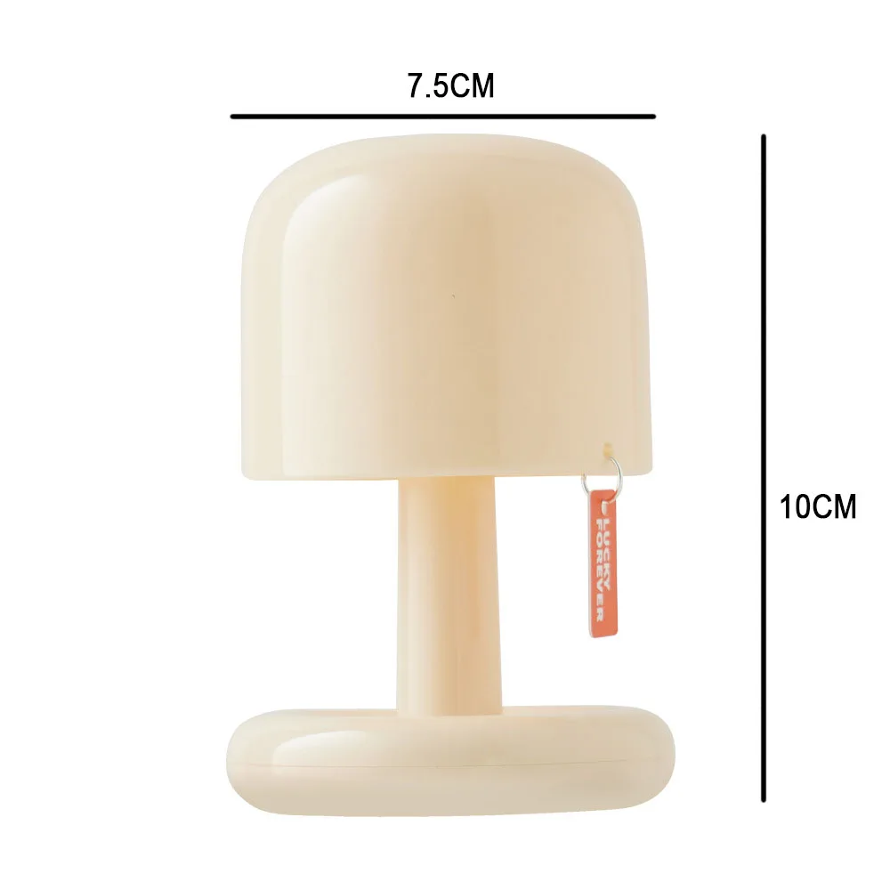 Mini Desktop Sunset Night Lamp Creative USB Rechargeable Mushroom Style Led Night Light for Coffee Bar Home Decor Bedroom 6