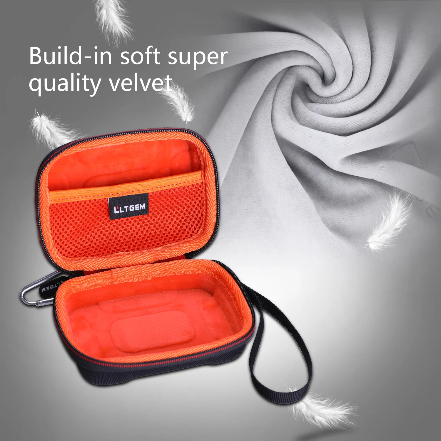 EVA Hard Case for JBL GO3 Go 3 Portable Wireless Bluetooth Speaker,(Only Case)