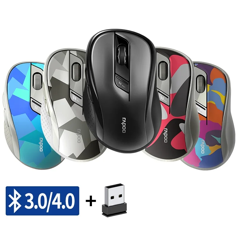  Mouse Wireless Ergonomic Rapoo  
