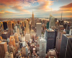 beibehang Custom 3D photo wallpaper New York City night view suitable for living room bedroom TV background wallpaper