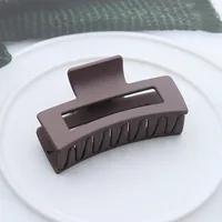 Large Size Women's Girls Plastic Hair Claws Clips Crab Barrette Fashion Hairpin Headwear Hair Accessories Ornament - Image 3