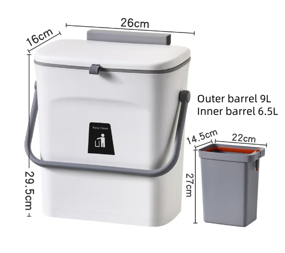 9L Portable White