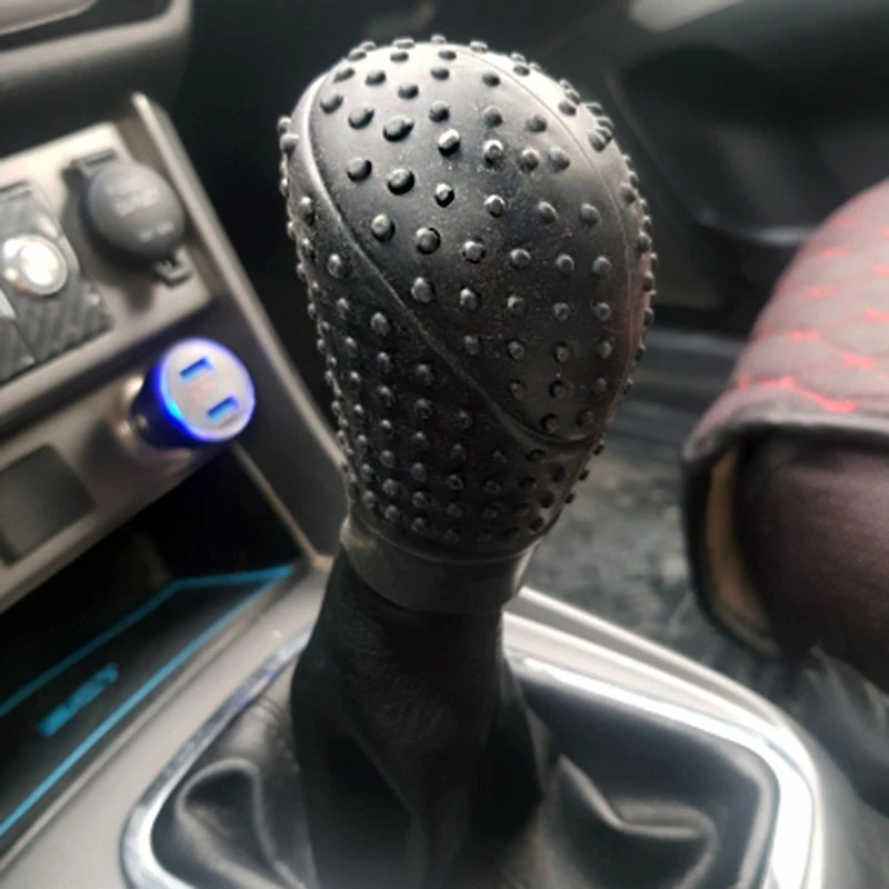 Universal Silicon Car Gear Shift Knob Cover Antiskid Gear Lever