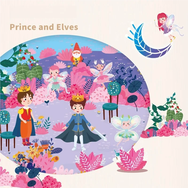 Wooden Puzzle 90piece Cartoon Animals Car Letter Number Pattern Jigsaw Puzzles Game Kids Educational Learning Toys for Children