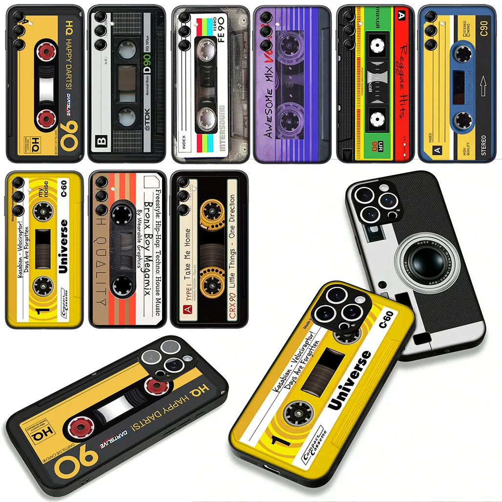 Vintage Cassette Music Tape Retro Phone Case