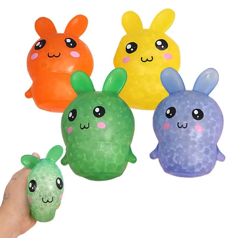 

Easter Bunny Stress Balls For Boys Girls Anxiety Relief Rubber Sensory Toys Party Favor Gifts Easter Basket Stuffers