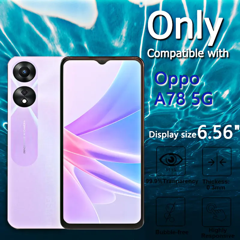 Enhanced Screen Protectors - Tempered Glass, 9H Hardness, Crystal Clear, Anti-Scratch, Case Friendly, Fingerprint Resistant