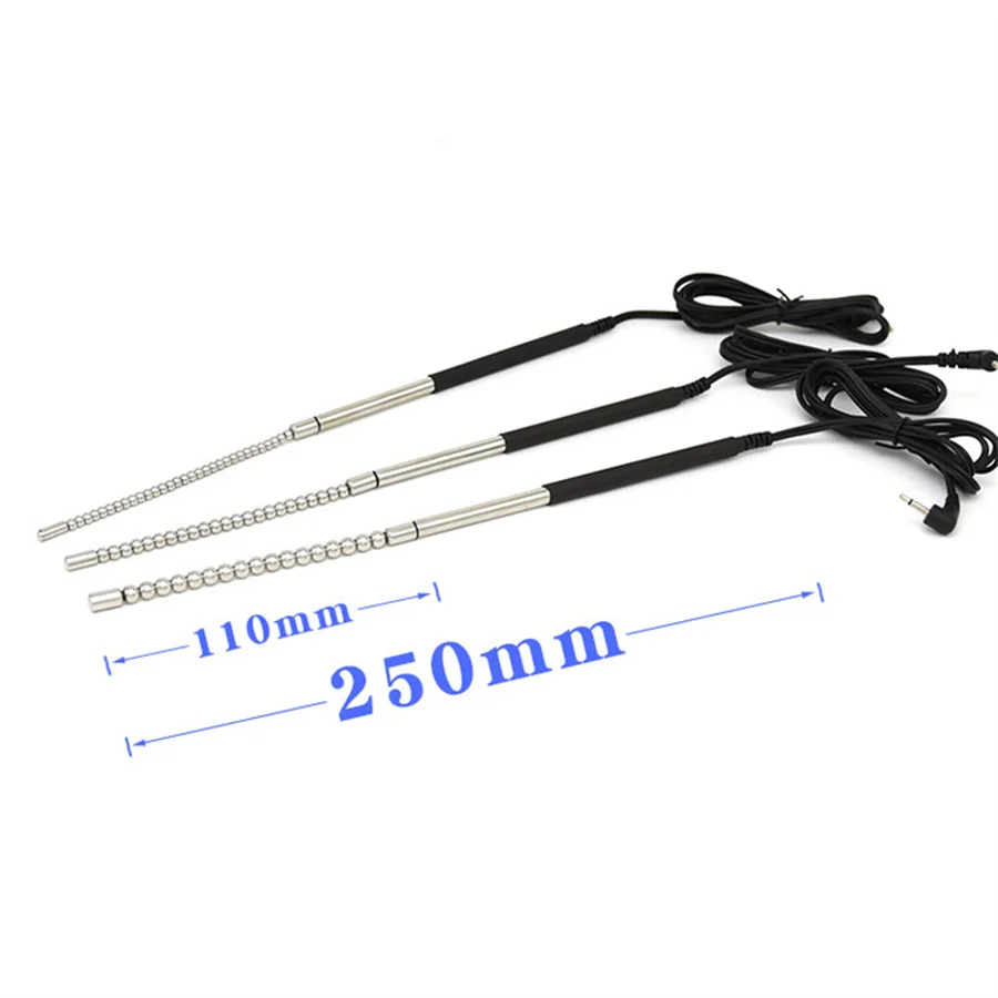 Penis Sex Toys Sex Toy for Men Horse Eye Stick Stimulation Urethral Plug Urethra Beads Stainless Steel Electro Stimulation Male Masturbator