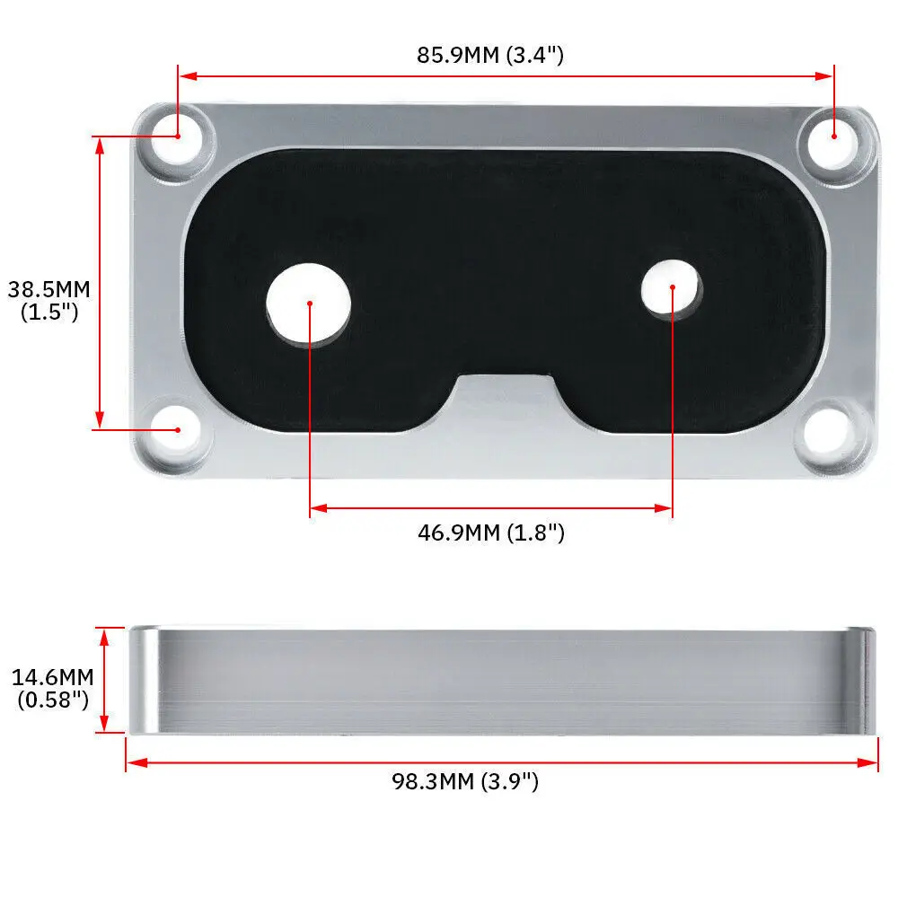 Billet Firewall Shifter Cable Grommet Fit for Integra Honda Civic K20 K24 K-Series Swap