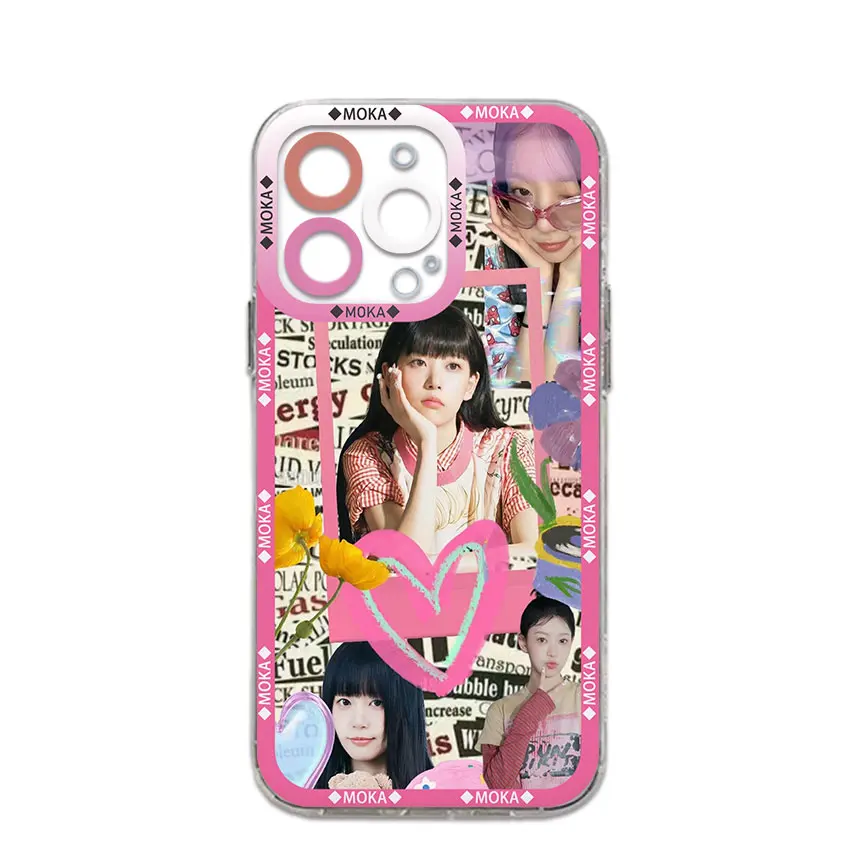 KPOP ILLIT M-MOKA Phone Case For Samsung S24 S23 S22 S21 S20