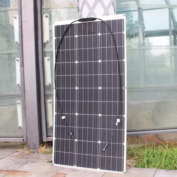 Flexible Solar Panel 100w 200w 300w 400w 500w 600w 1000w for Camping RV Boat Car Home 12V 24V Battery Charger 2