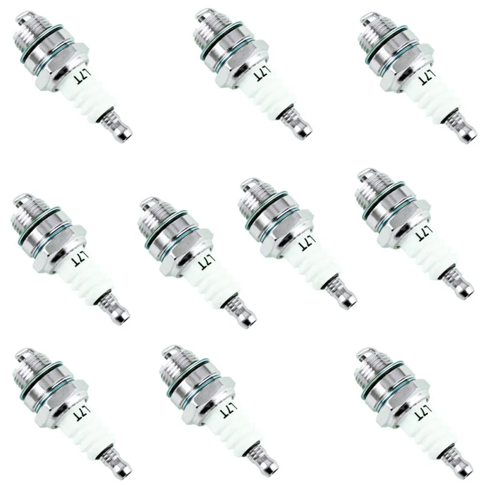 10Pcs Replacement Spark Plug L7T For Trimmer Lawnmover Blower Chainsaw For 36 41 61 66 136 141 137 142 261