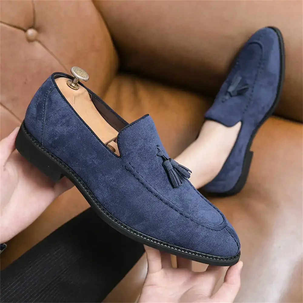Moccasins Slip-ons Loafers Shoes For Men Dress Men's Sports Shoes White Blue Dress For Men Sneakers Particular Shoose