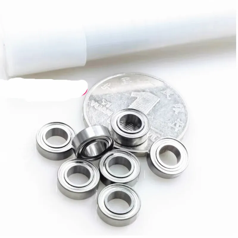 10pcs MR52ZZ MR63ZZ MR74ZZ MR84ZZ MR85ZZ MR95ZZ MR105ZZ Miniature Model Bearing Metal Shield Ball Bearing