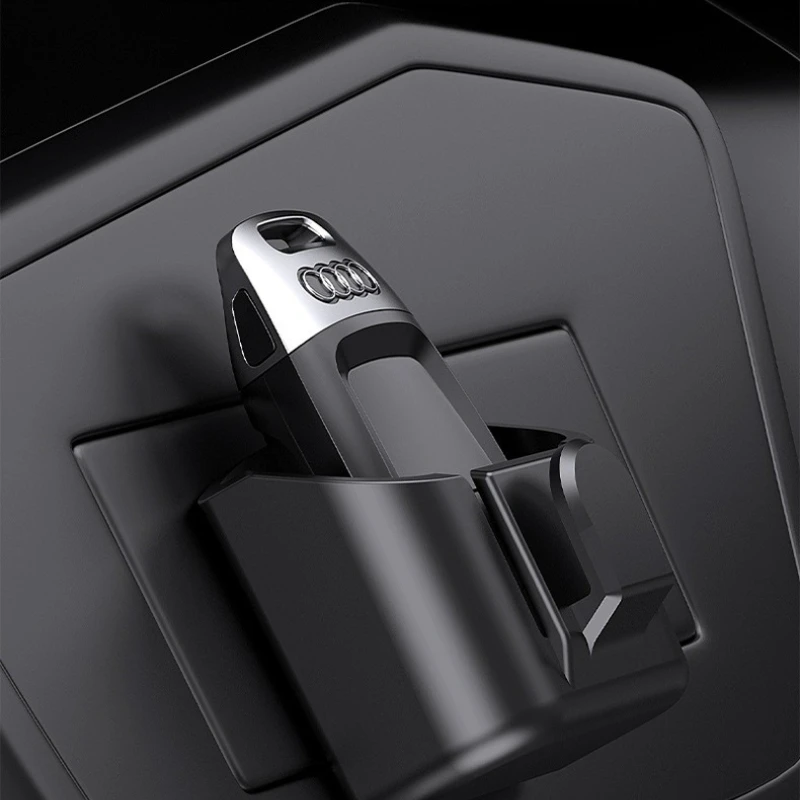 Car Key Storage Box Storage Box for Vehicle Supplies Dashboard Central Control Console Highspeed Toll Card Storage Box Card Slot - 4