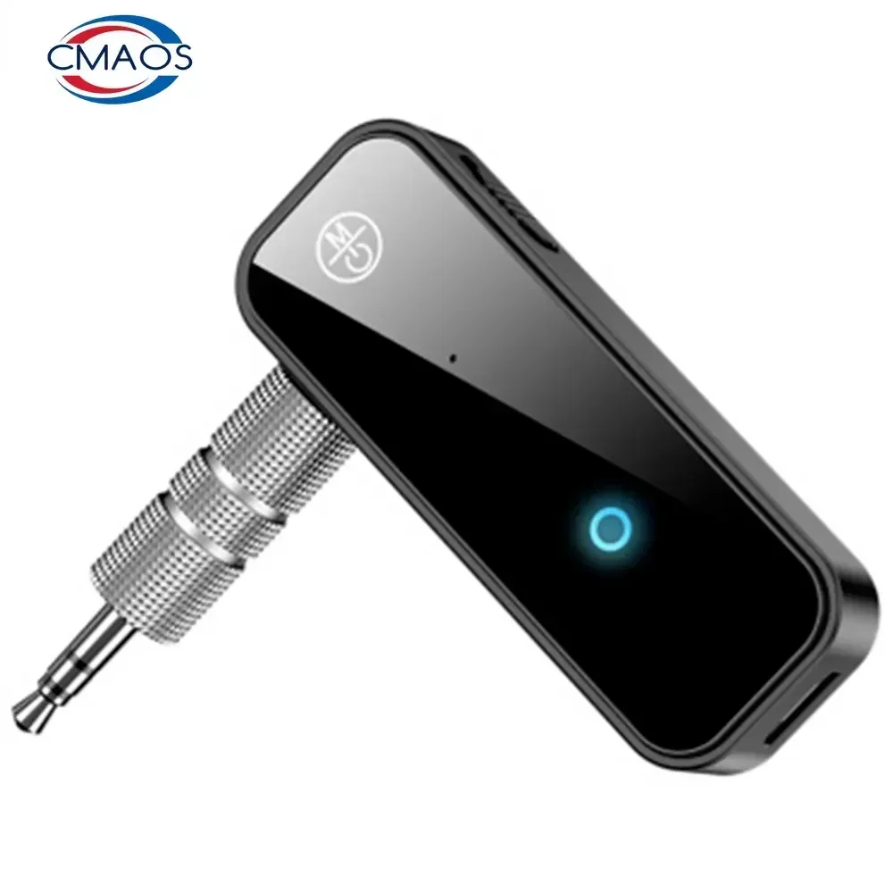 Bluetooth 5.0 Transmitter Receiver 2 In1 Jack Wireless Adapter 3.5Mm Audio Aux Adapter For Car Audio Music Aux Handsfree Headset