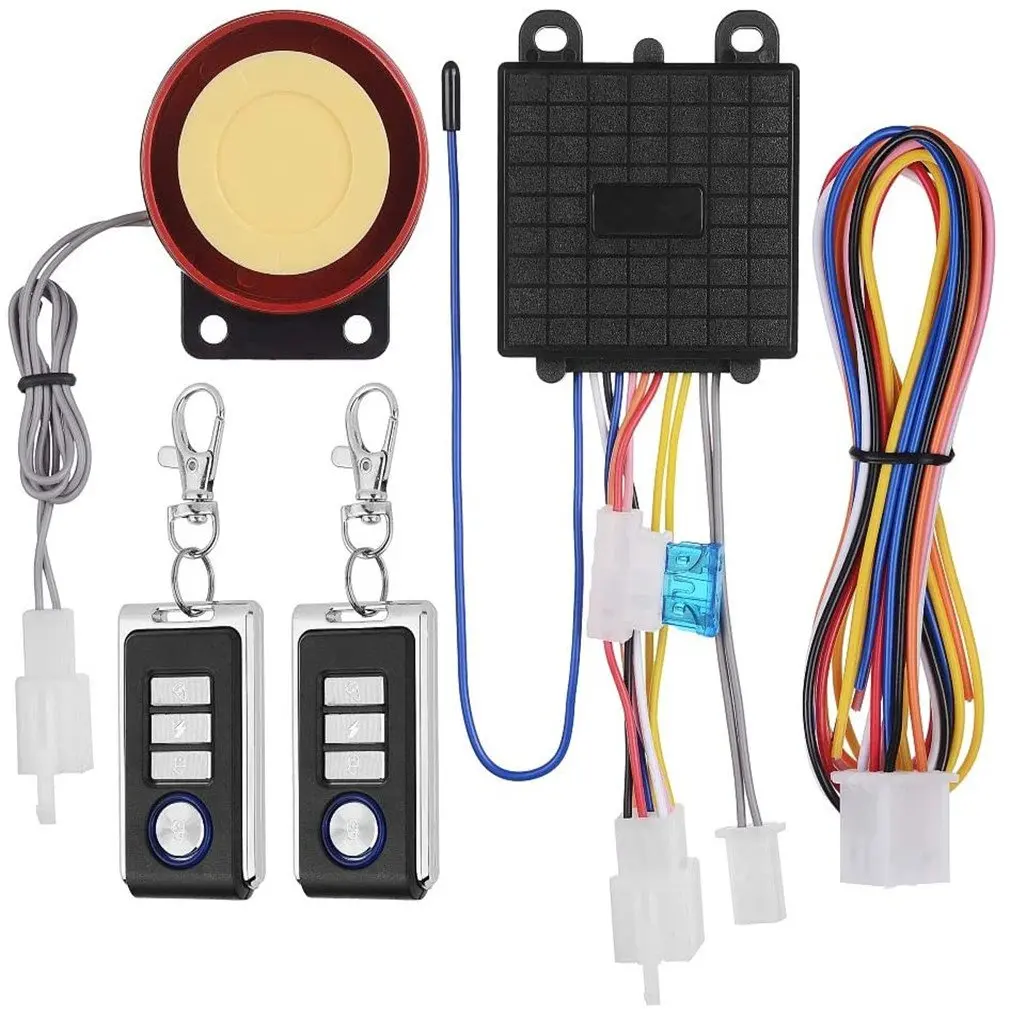 

Universal Anti-hijacking Waterproof Motorcycle Anti-theft Security Alarm Bike Alarm System Moto Remote Control Engine Start